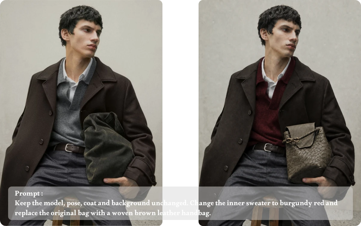 Change Specific Clothing Without Redesigning the Whole Outfit