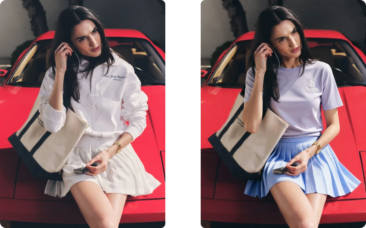 Keep the Original Scene Intact with AI Clothing Changer